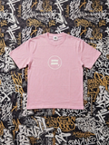 Equal2 Front logo Drop Shoulder T-Shirt in Pink