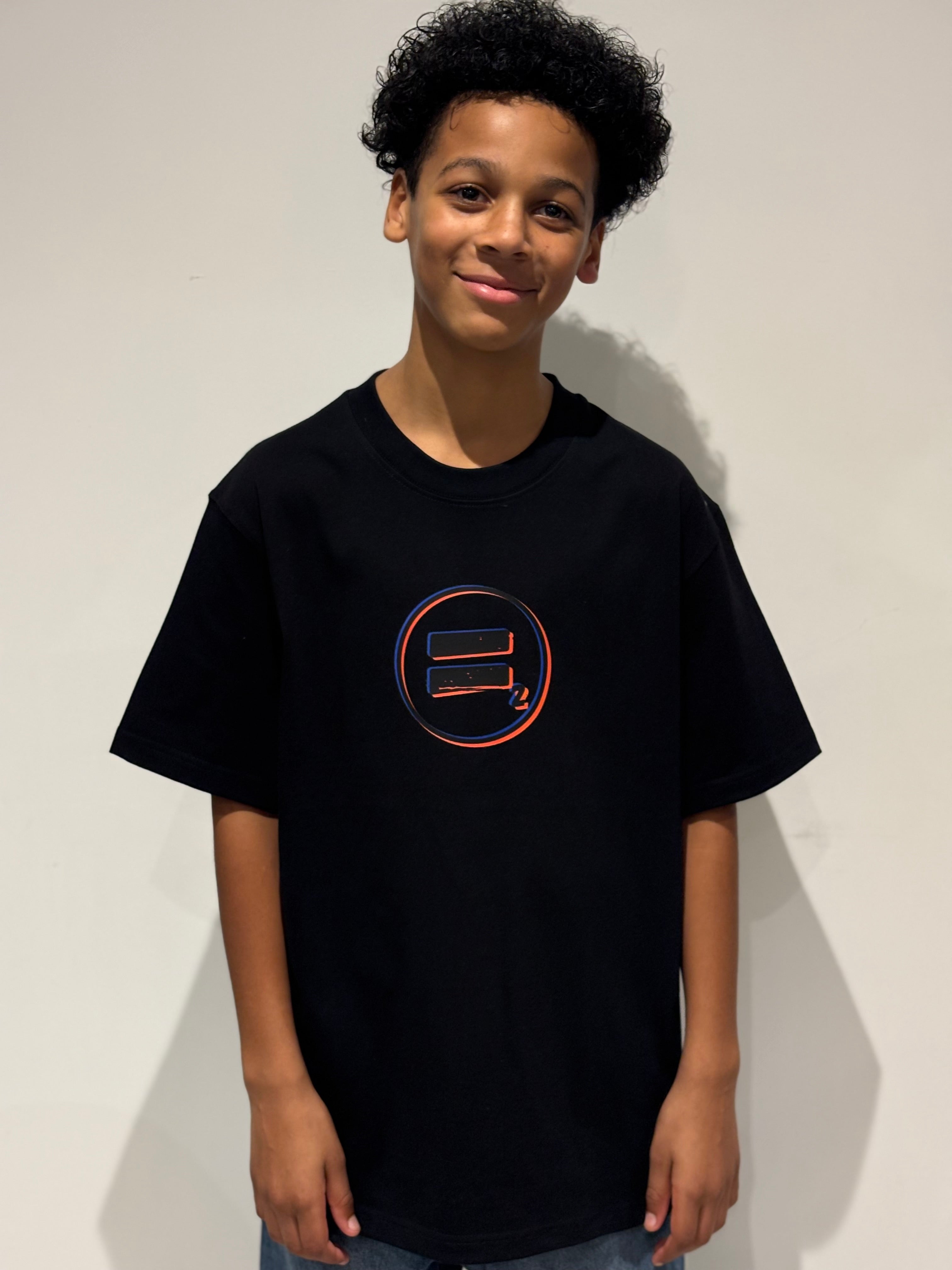 Neon Equal2 Front logo T-shirt
